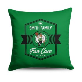 NBA Boston Celtics Dominion Personalized Throw Pillow 18√ó18 Inches