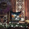 Westie Spooky Halloween Throw Pillow Machine Washable, Indoor Outdoor Decorative Pillow for Couch, Bed or Patio, 18Hx18W
