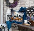 Papillon Spooky Halloween Throw Pillow Machine Washable, Indoor Outdoor Decorative Pillow for Couch, Bed or Patio, 18Hx18W