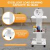 Rolling Cart Organizer Trolley Storage Cart SPA Machine Organizer Stand Device 360¬∞Rotatable Beauty Salon Trolley SPA Equipment