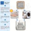Grey/Red/Black/Blue/Brown Egg Chair Cushion, Basket Chair Cushion with Pillow, Soft Outdoor Swing Cushion